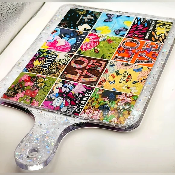 Kitchen Cutting Board Resin Art - Picture 4 of 13